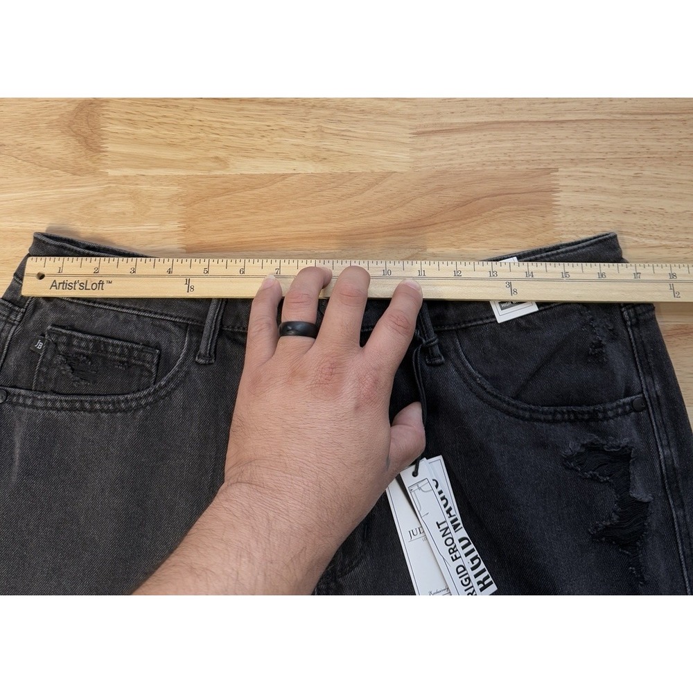 Judy Blue 90's Straight Jeans Women's 15/32 High Waist Rigid Front Stretch Back - Picture 7 of 11